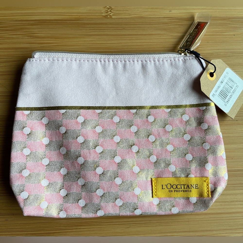 L’Occitane cosmetic bag